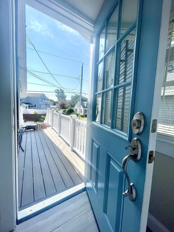 435 Newport Road, Unit 2 Hull, MA 02045 - Photo 15 of 38 a view of entryway with wooden floor