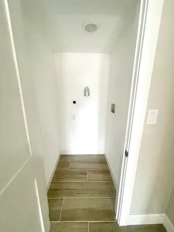 a bathroom with a window