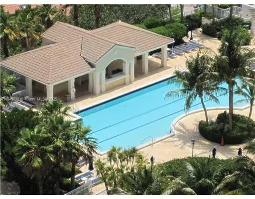 a view of a lobby with furniture