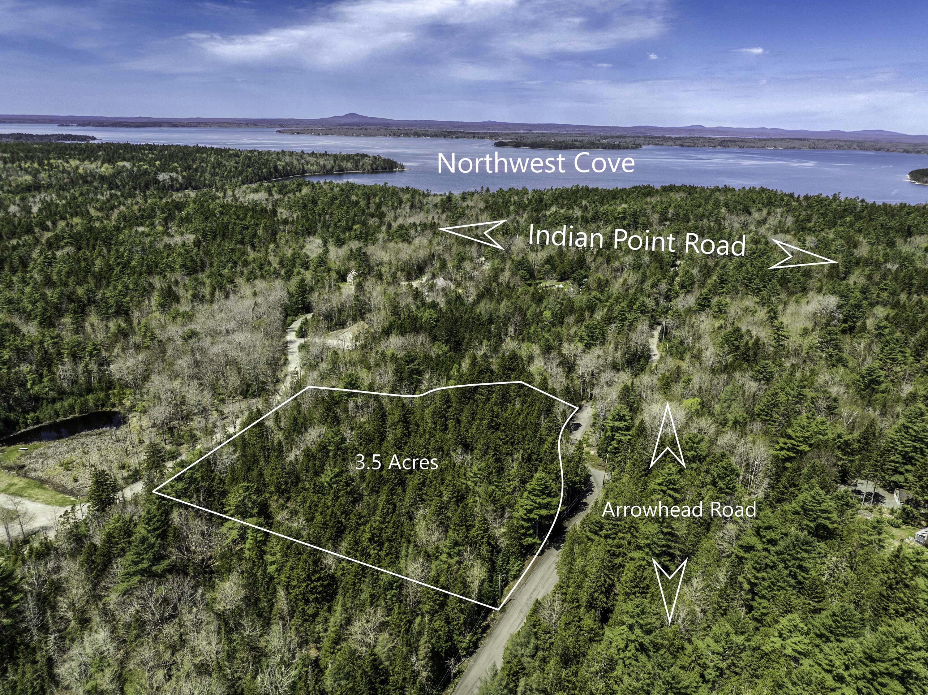 Lot 38 Arrowhead Rd, Bar Harbor with acr
