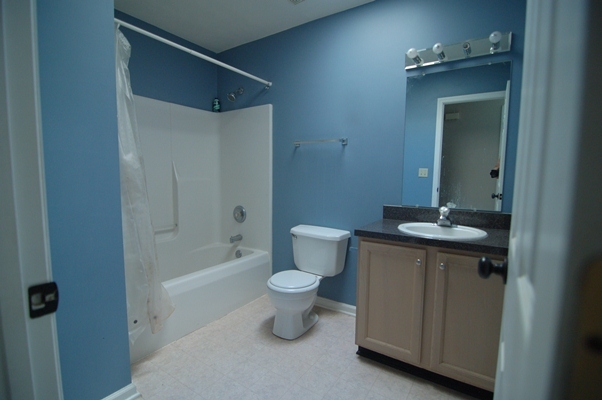 4759 West Westvale Road Northeast Roanoke, VA 24019 - Photo 7 of 13 a bathroom with a sink a toilet and shower