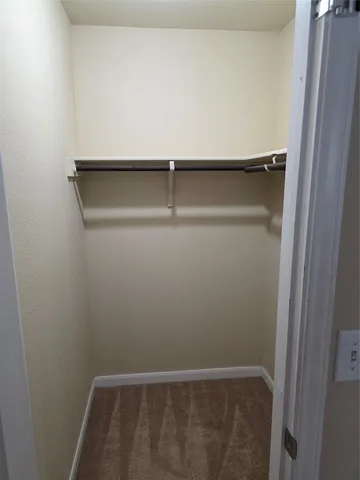 a close up view of racks