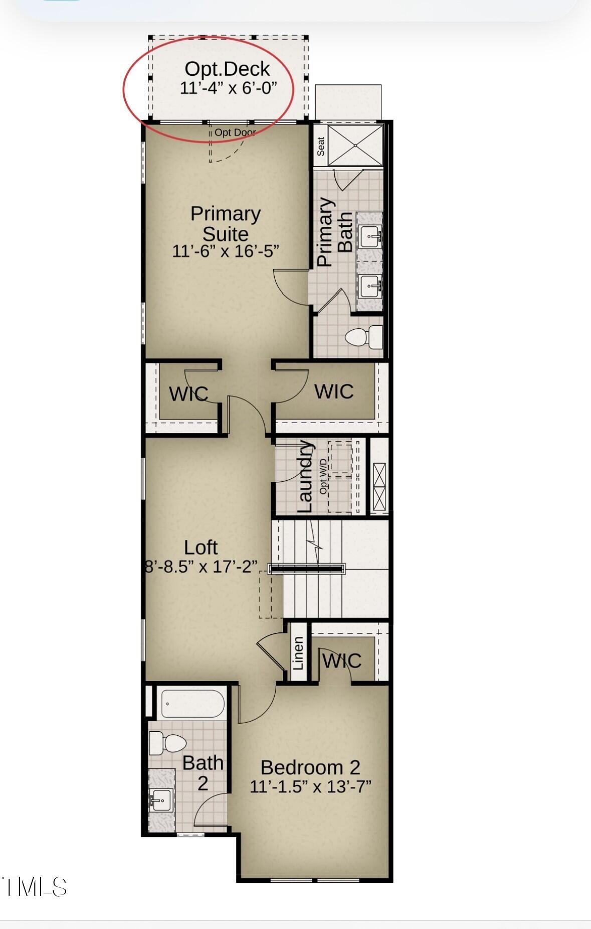 4013 Emerald Green Road Raleigh, NC 27612 - Photo 35 of 36 2nd Floor
