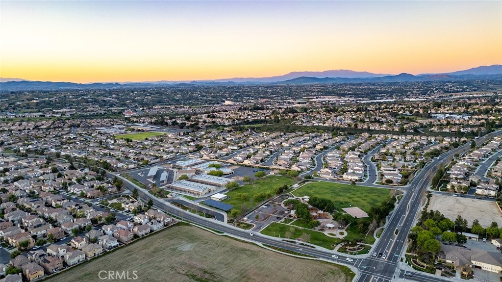 31348 Huron Street Temecula, CA 92592 - Photo 43 of 46 an aerial view of residential houses with outdoor space