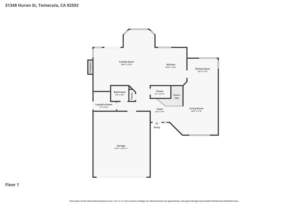 31348 Huron Street Temecula, CA 92592 - Photo 44 of 46 a picture of floor plan