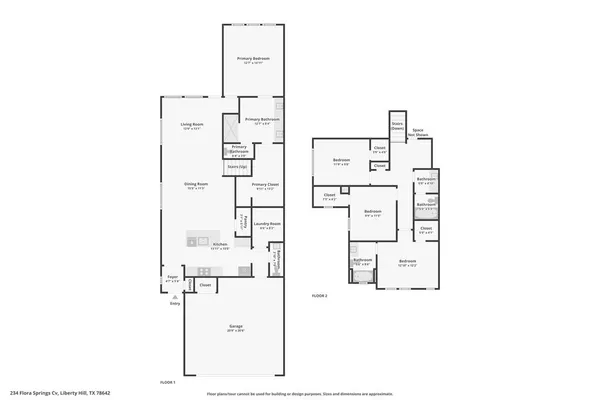 $419,000 | 234 Flora Spgs Cove, Liberty Hill, TX 78642