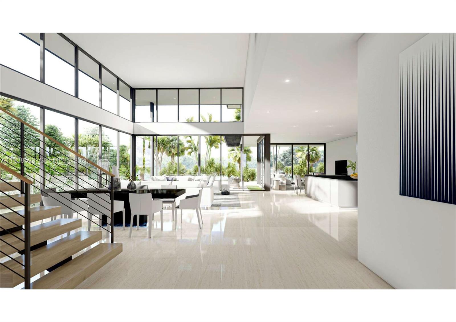 2210 Northeast 124th Street North Miami, FL 33181 - Photo 8 of 10 a living room with furniture and a large window