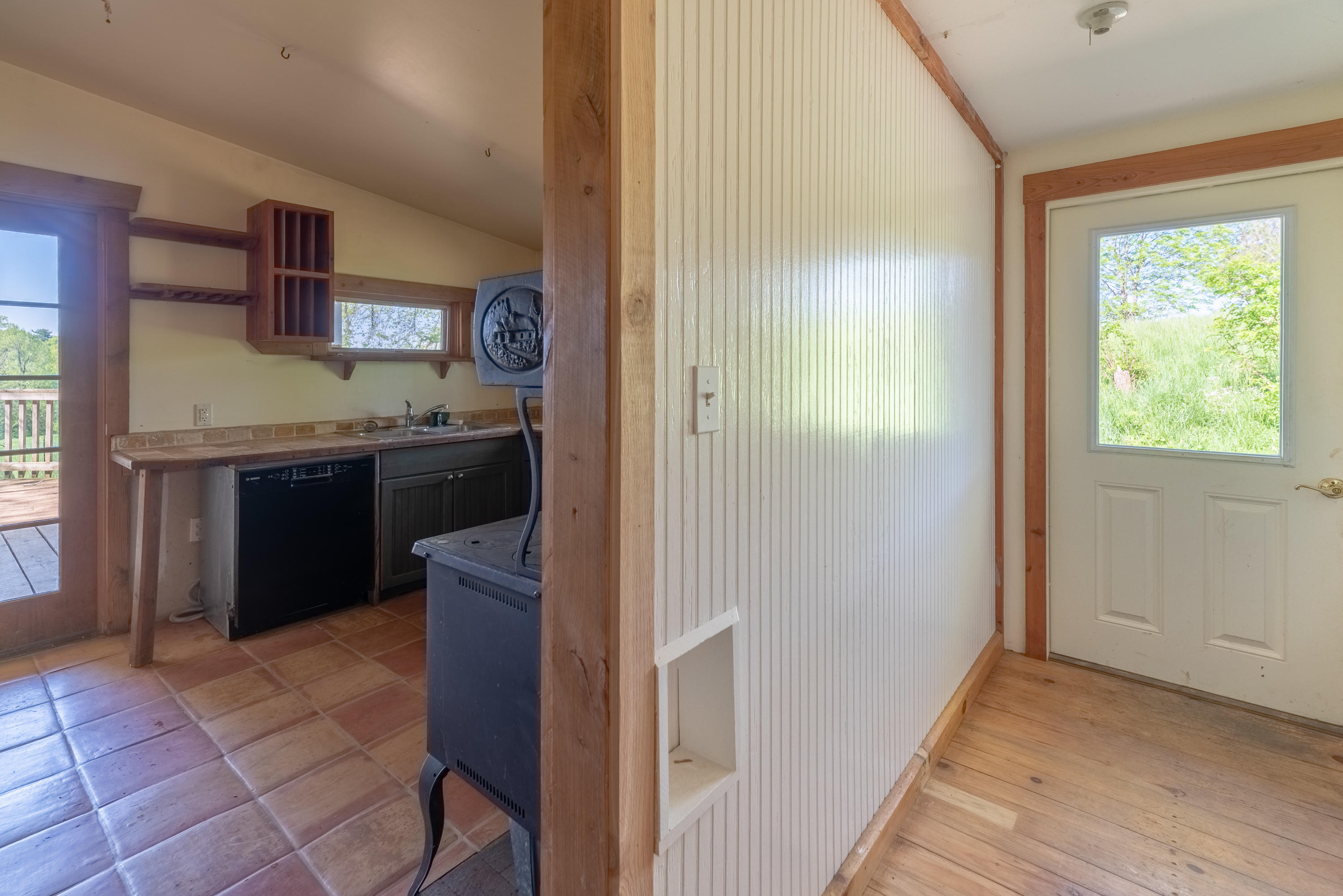 483 Eanes Road Northeast Check, VA 24072 - Photo 3 of 31 a kitchen with stainless steel appliances granite countertop a refrigerator and a sink