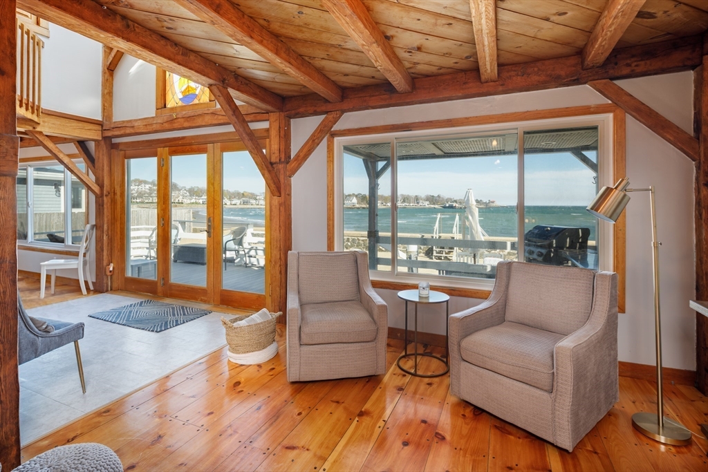71 Willow Road Nahant, MA 01908 - Photo 13 of 30 a living room with furniture and a large window