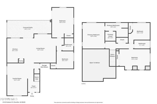 $560,000 | 414 North Hudson Place, Chandler, AZ 85225