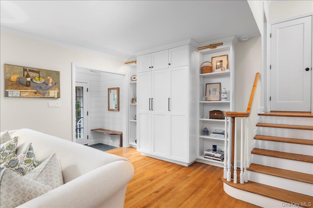 33 Pryer Lane Larchmont, NY 10538 - Photo 5 of 37 a living room with furniture and wooden floor