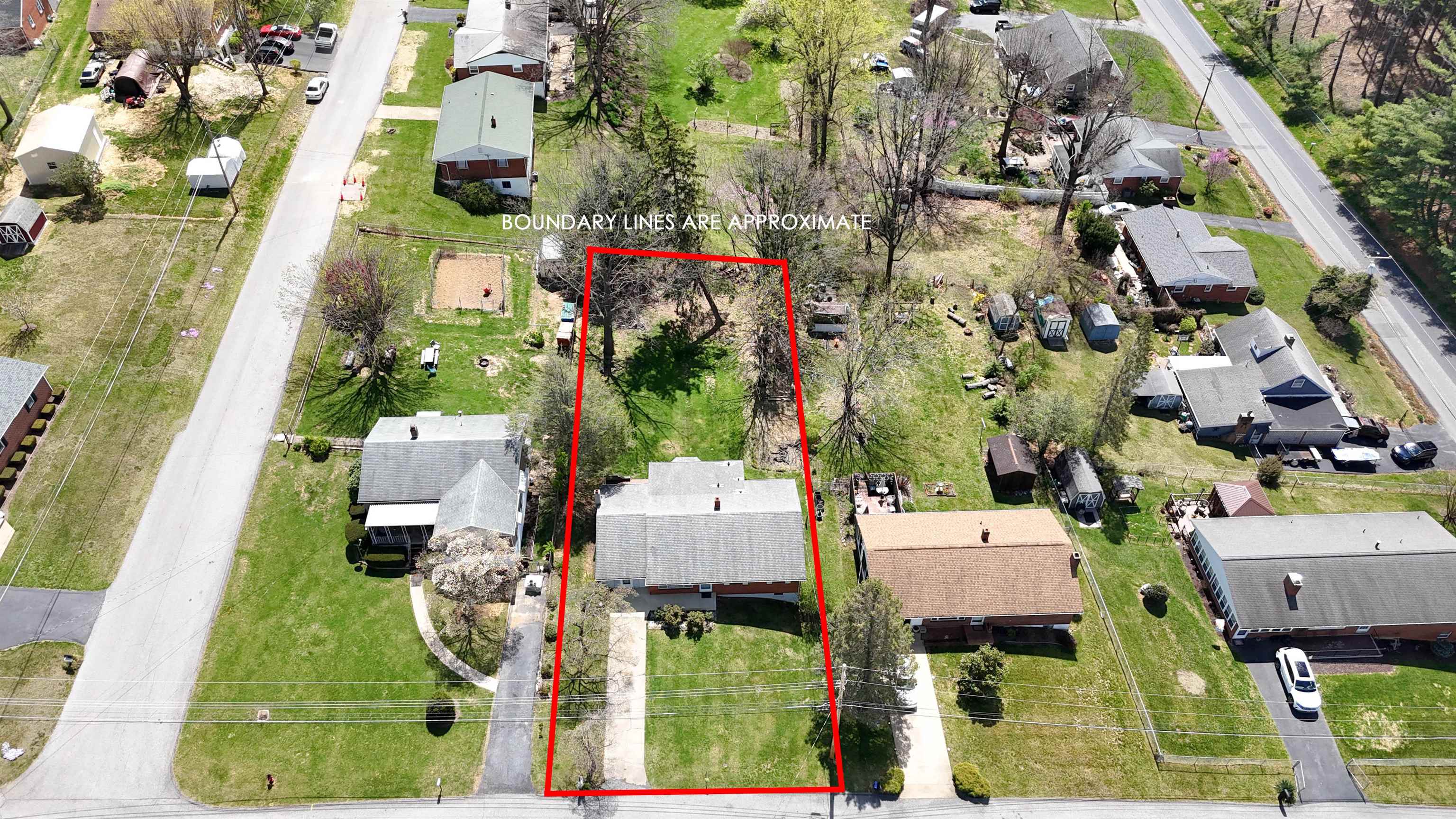 111 Devon Road Staunton, VA 24401 - Photo 3 of 28 an aerial view of residential houses with outdoor space