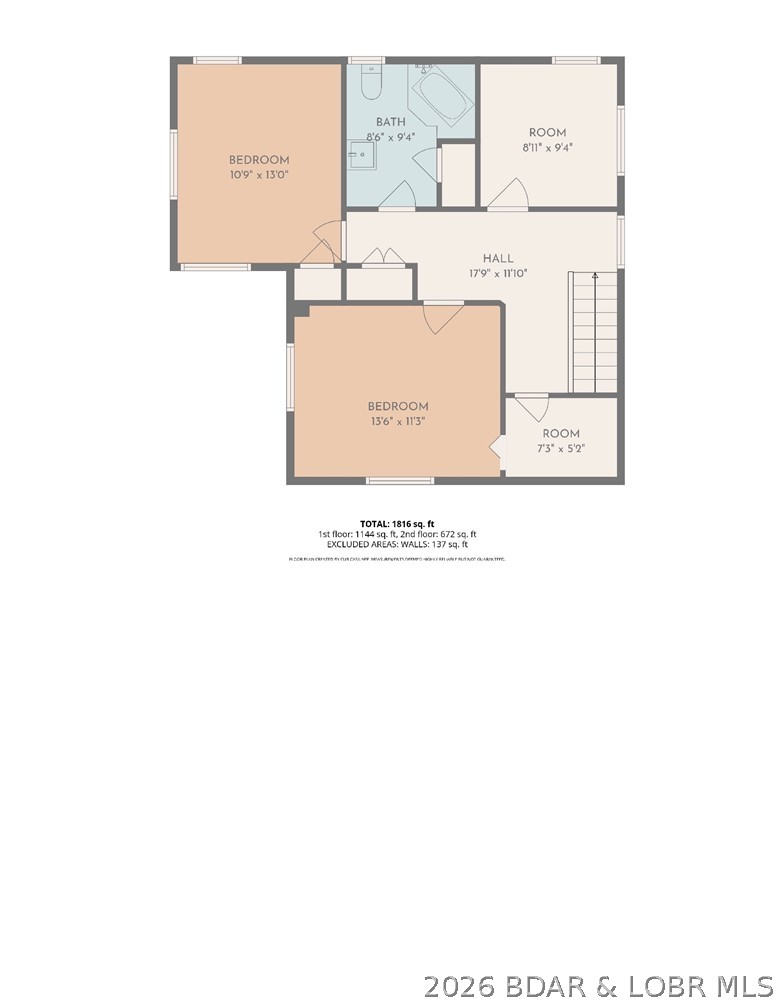 601 East Newton Street Eldon, MO 65026 - Photo 61 of 61 2nd floorplan