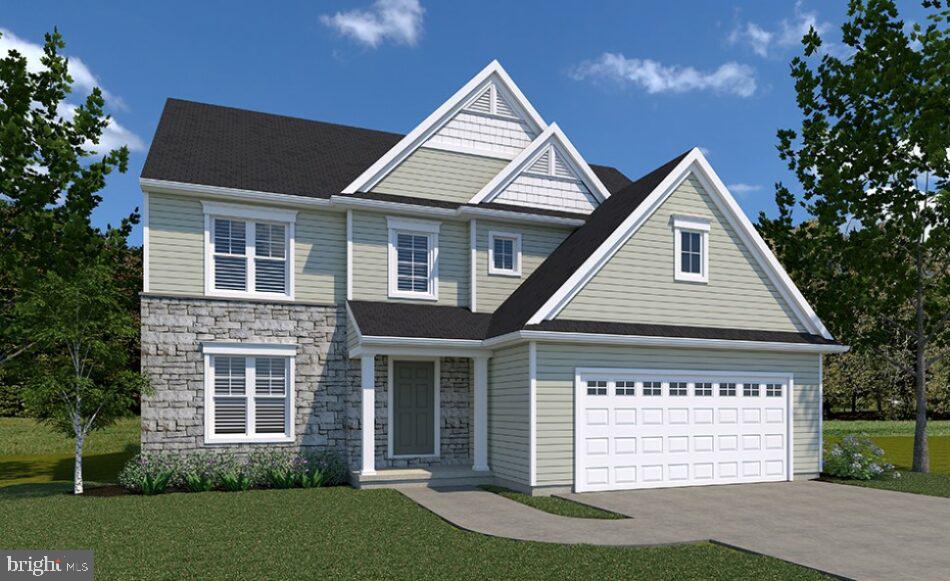 0 Marys Way, Unit DANBURY Harrisburg, PA 17112 - Photo 1 of 26 a front view of a house with a yard and garage