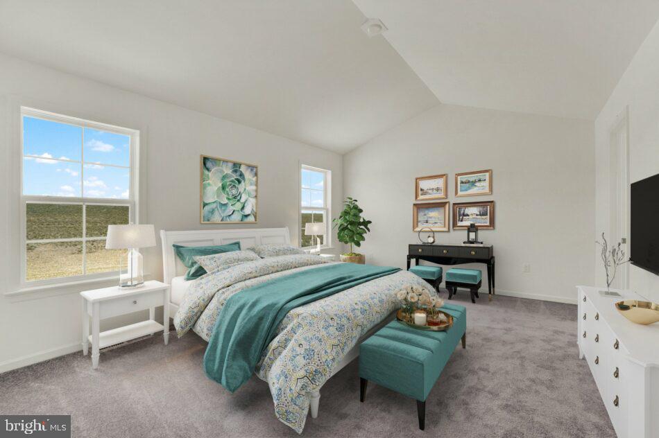 0 Marys Way, Unit DANBURY Harrisburg, PA 17112 - Photo 17 of 26 a bedroom with a bed and a flat screen tv