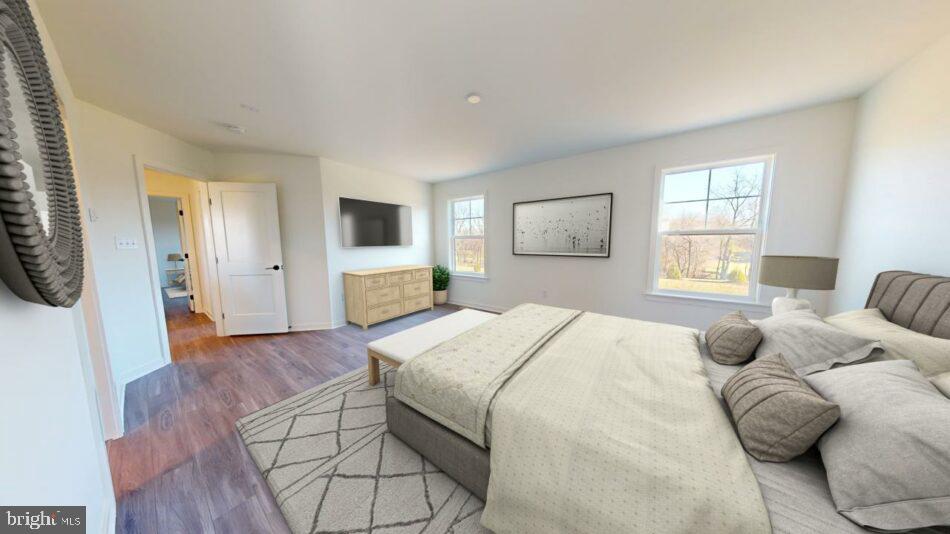 0 Marys Way, Unit DANBURY Harrisburg, PA 17112 - Photo 21 of 26 a bedroom with a bed and a flat screen tv