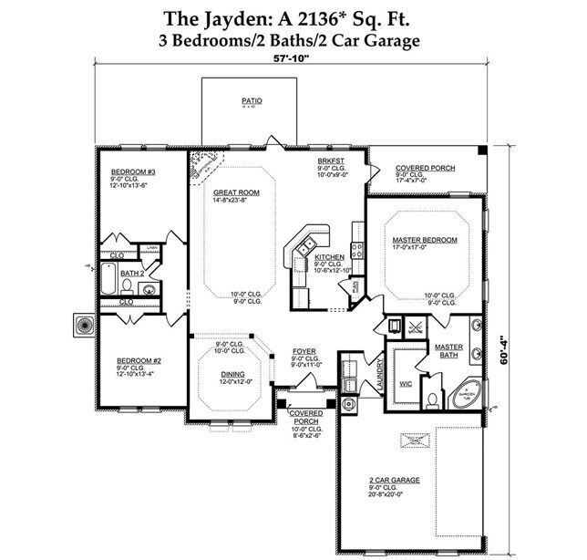 633 Abita Lane Foley, AL 36535 - Photo 41 of 41 Floor plan