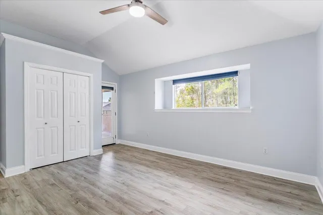 a bathroom with a sink vanity and a mirror