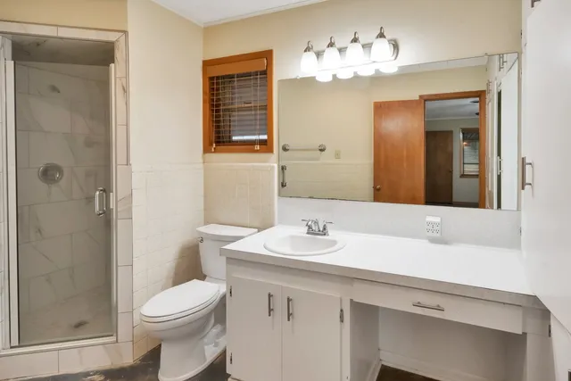 a view of swimming pool from a balcony