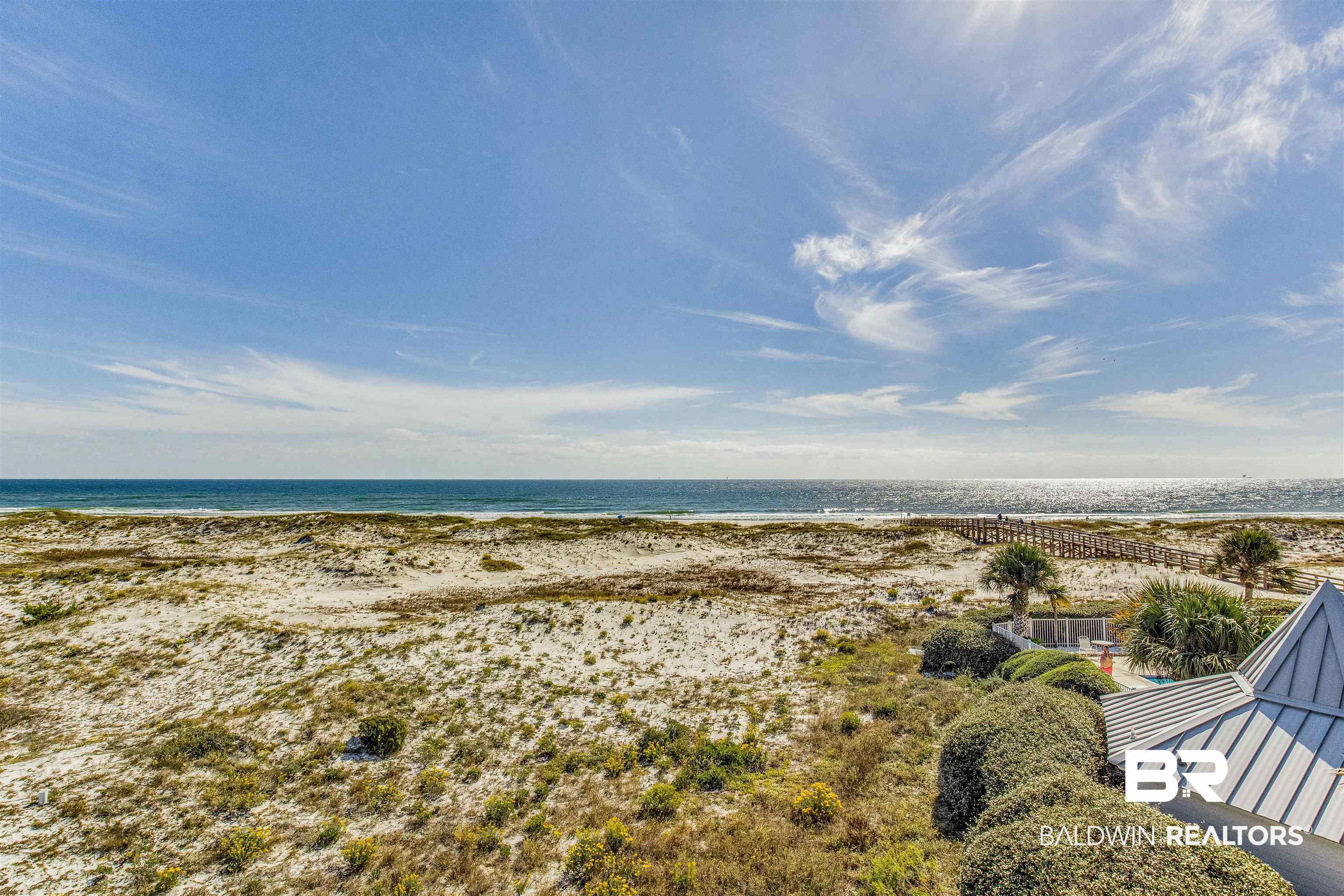 400 Plantation Road, Unit 1303 Gulf Shores, AL 36542 - Photo 13 of 24 Direct beach & Gulf front view from private balcony