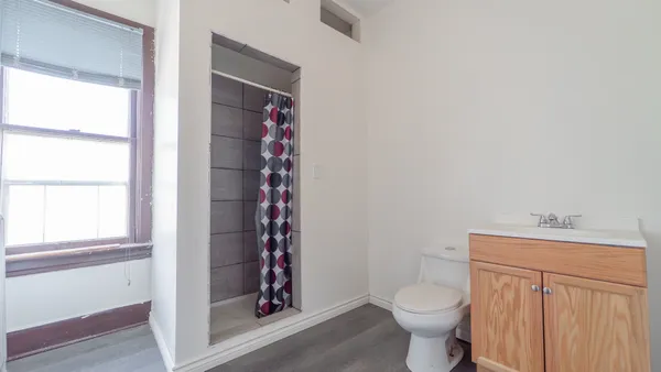 a small space with a window