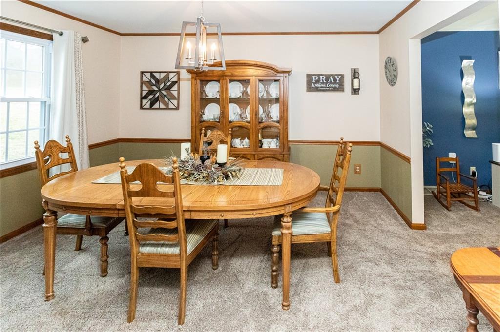 57 Russ Street Uniontown, PA 15401 - Photo 16 of 40 a dining room with furniture and window