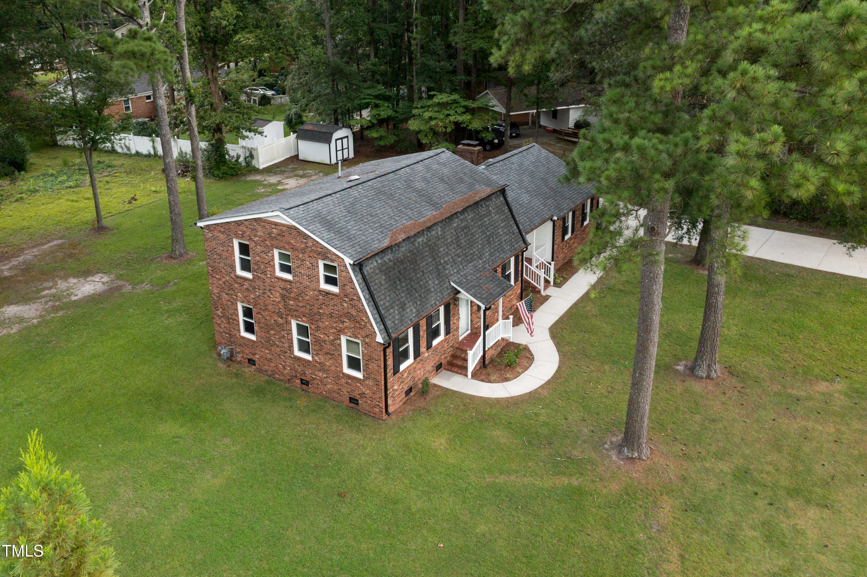 1604 Brunswick Drive Dunn, NC 28334 - Photo 37 of 43 a view of a house with backyard