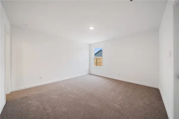 a view of empty room