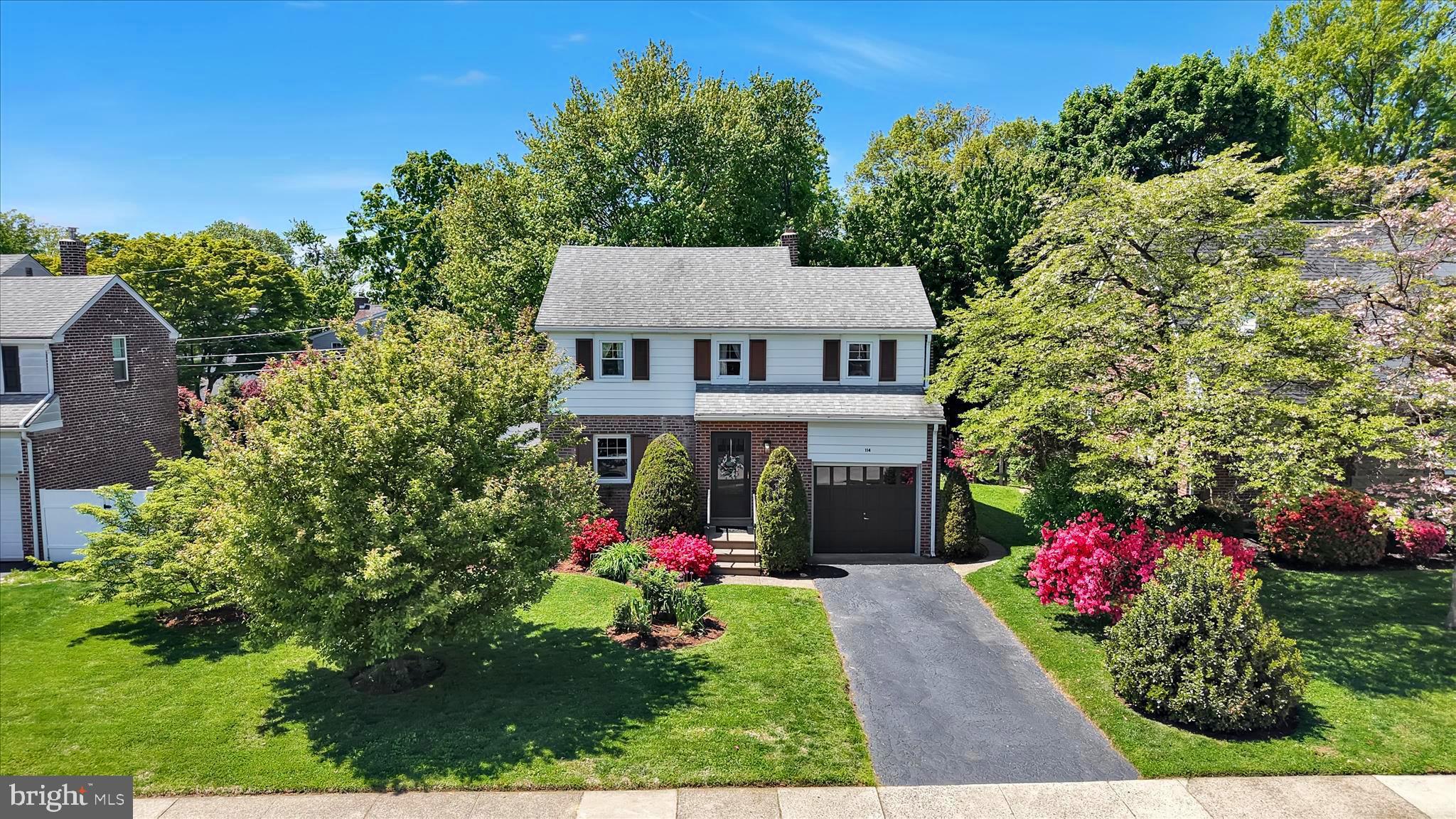 114 Rambling Way Springfield, PA 19064 - Photo 2 of 43 Aerial