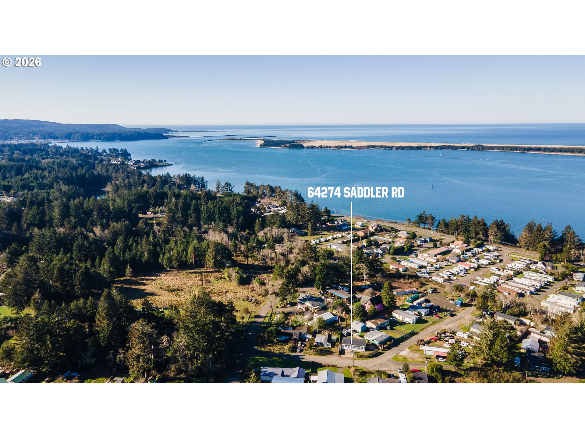 64274 Saddler Road Coos Bay, OR 97420 - Photo 2 of 30 Drone View/UAV