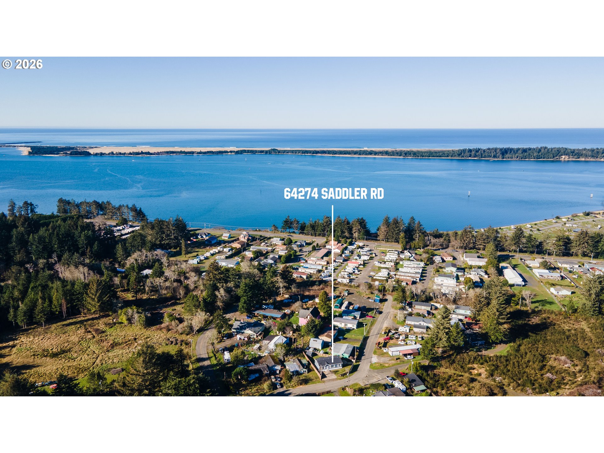 64274 Saddler Road Coos Bay, OR 97420 - Photo 30 of 30 Drone View/UAV