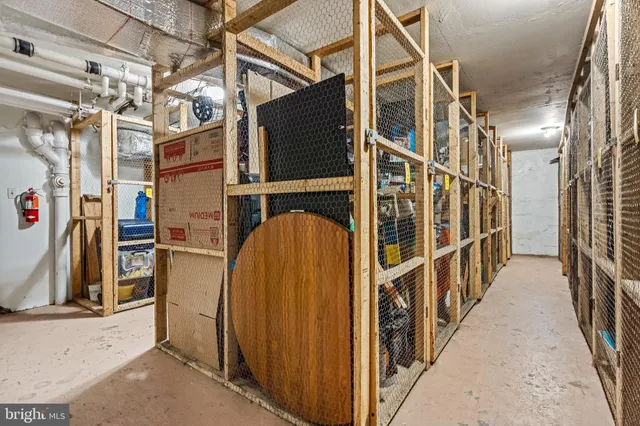 a view of a chair and tables in the patio