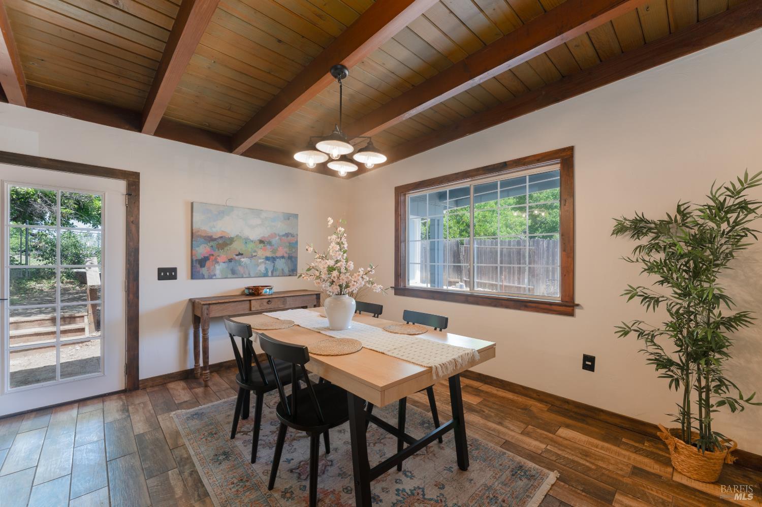 262 Magnolia Street Ukiah, CA 95482 - Photo 13 of 34 a view of a dining room with furniture window and outside view
