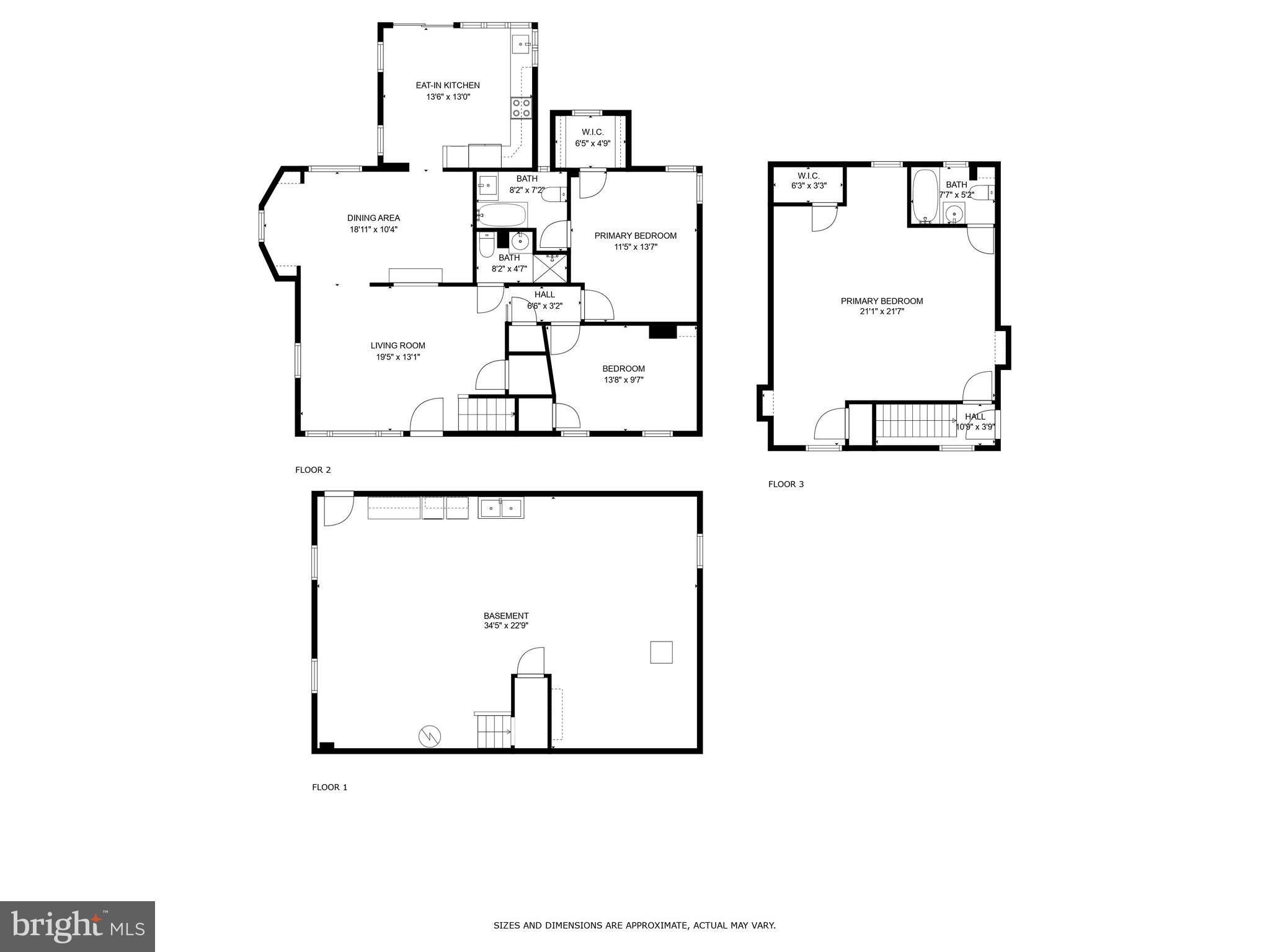 13 Rodney Road Bryn Mawr, PA 19010 - Photo 44 of 45 Floor Plans (Combined)