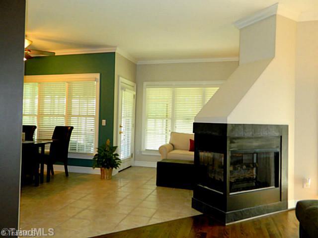 2314 Addison Boulevard High Point, NC 27262 - Photo 5 of 16 Living Room. Living room opens up into a sitting room off of breakfast area