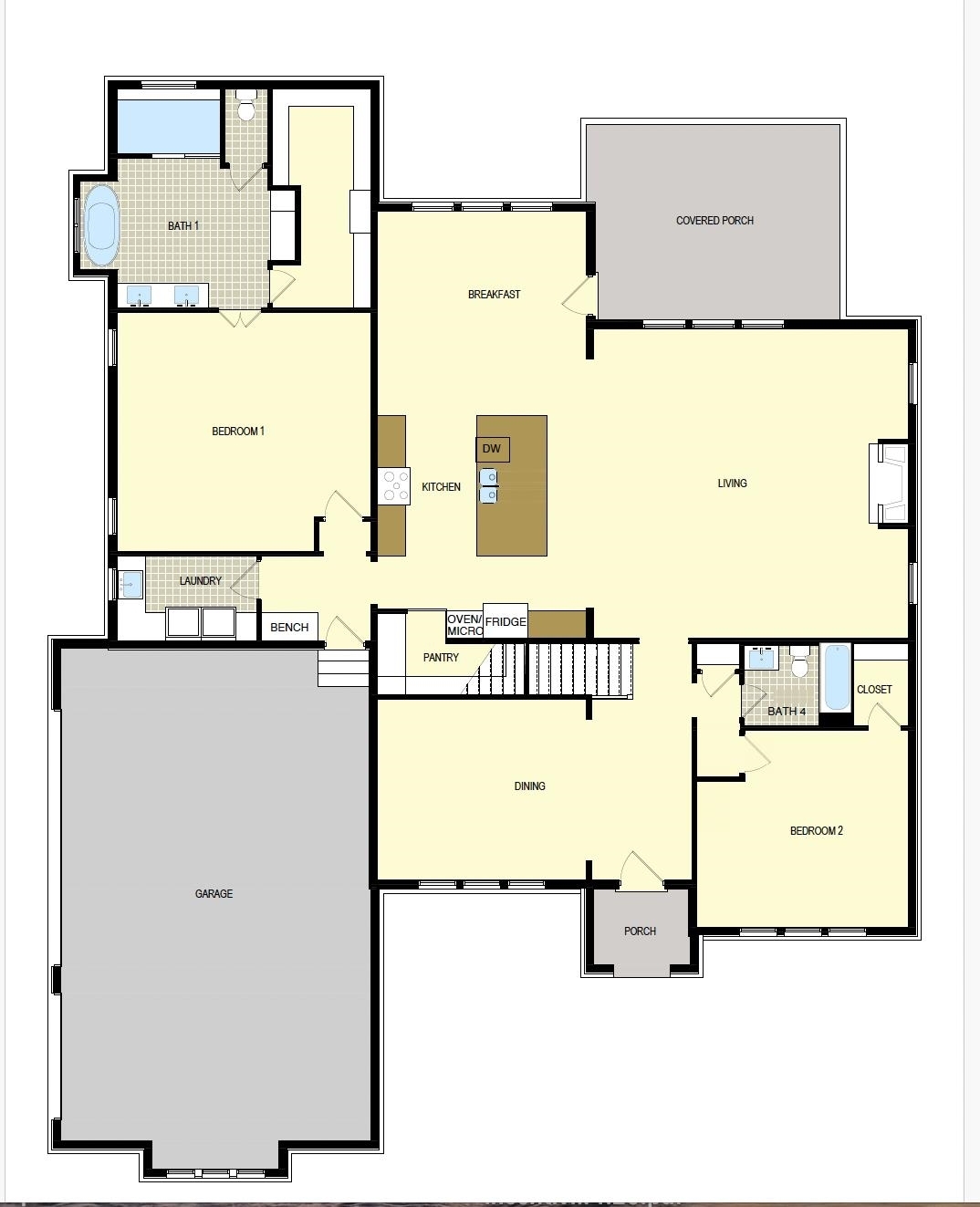11324 Redfern Road Daphne, AL 36526 - Photo 3 of 4 Floor plan