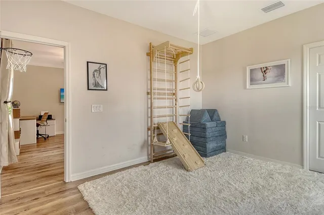 a view of outdoor space with seating area