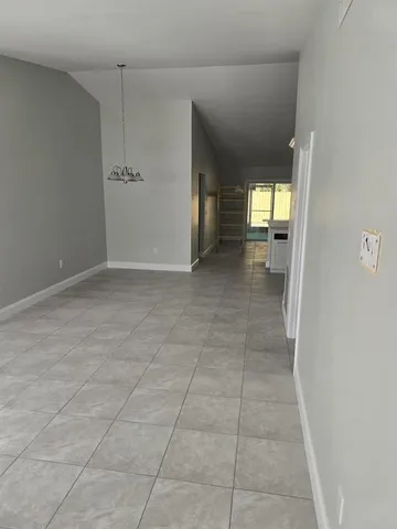 a view of empty room