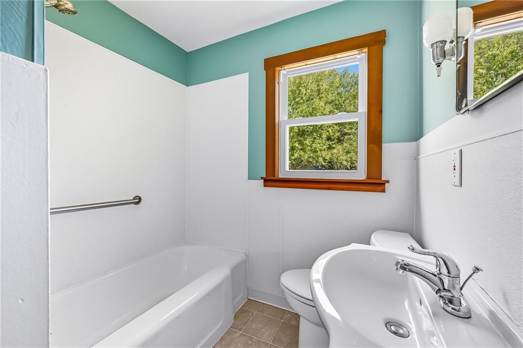 609 Park Avenue Farrell, PA 16121 - Photo 24 of 49 a bathroom with a sink and a bathtub