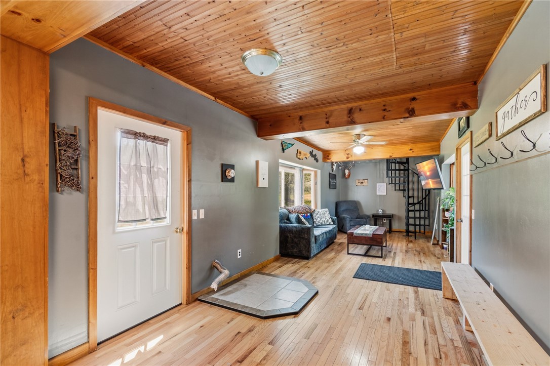 5443 Russell Road Marion, NY 14505 - Photo 9 of 48 This door (in the rear family room) opens to the s