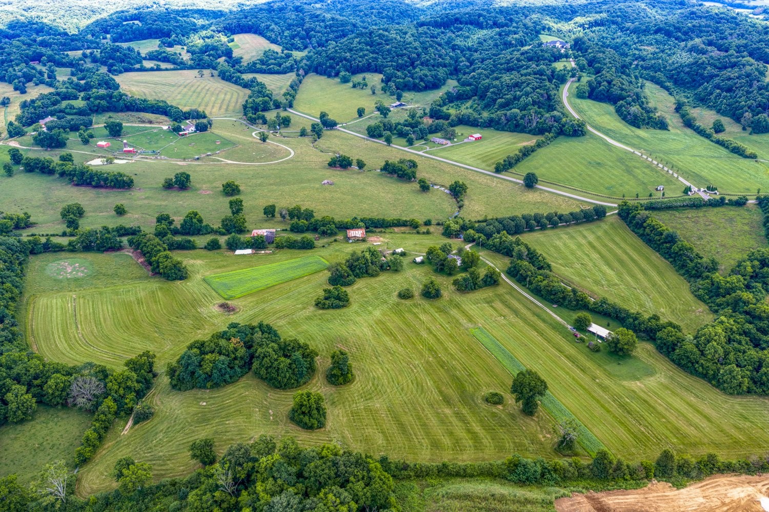 2200 Sugar Ridge Road Spring Hill, TN 37174 - Photo 25 of 41 an aerial view of a residential houses with outdoor space and street view