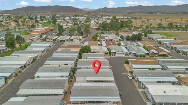 a view of a city with lake