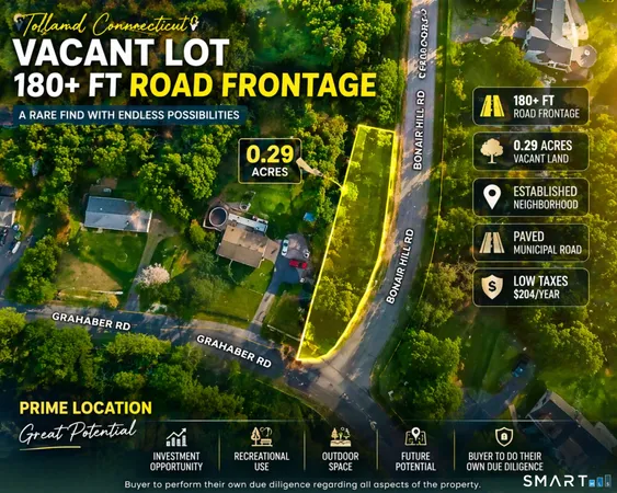 $30,000 | 0 Bonair Hill Road, Tolland, CT 06084