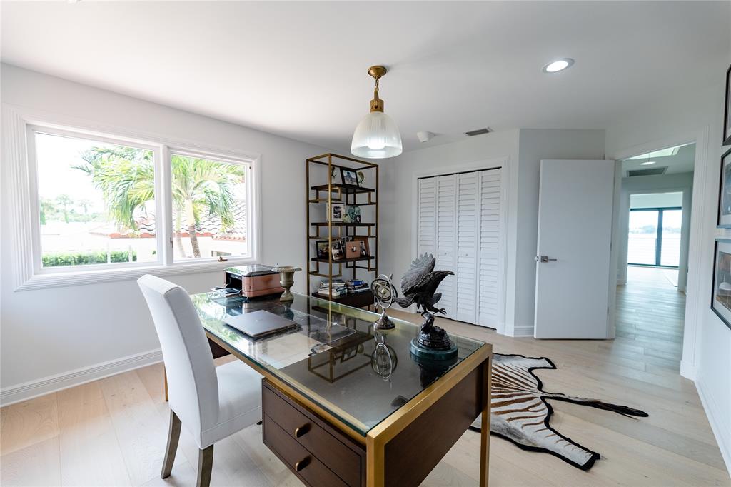 9 North River Road Stuart, FL 34996 - Photo 59 of 75 a view of a dining room with furniture window and outside view