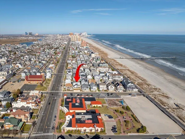 a view of a building with many windows