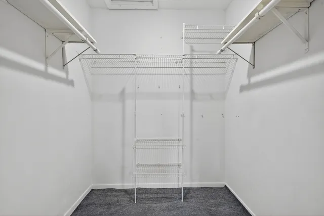 a view of walk in closet