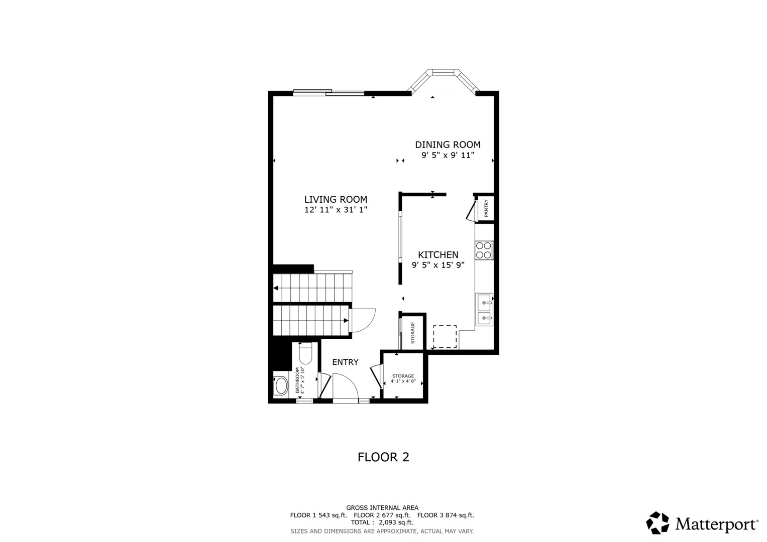 535 Jordan Way Bolingbrook, IL 60440 - Photo 33 of 35 a picture of a bench in front of a wall