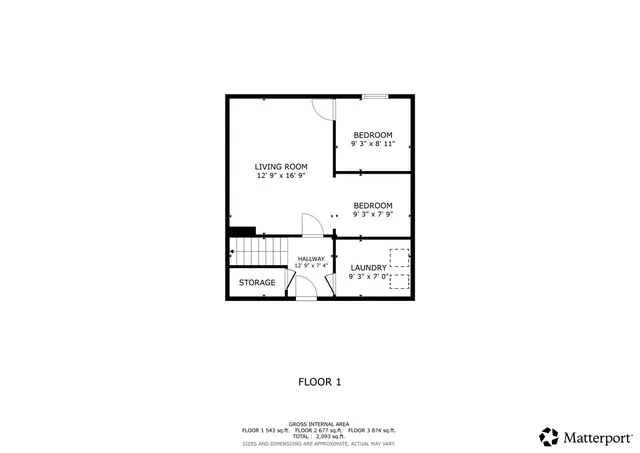 a picture of a wall and a building