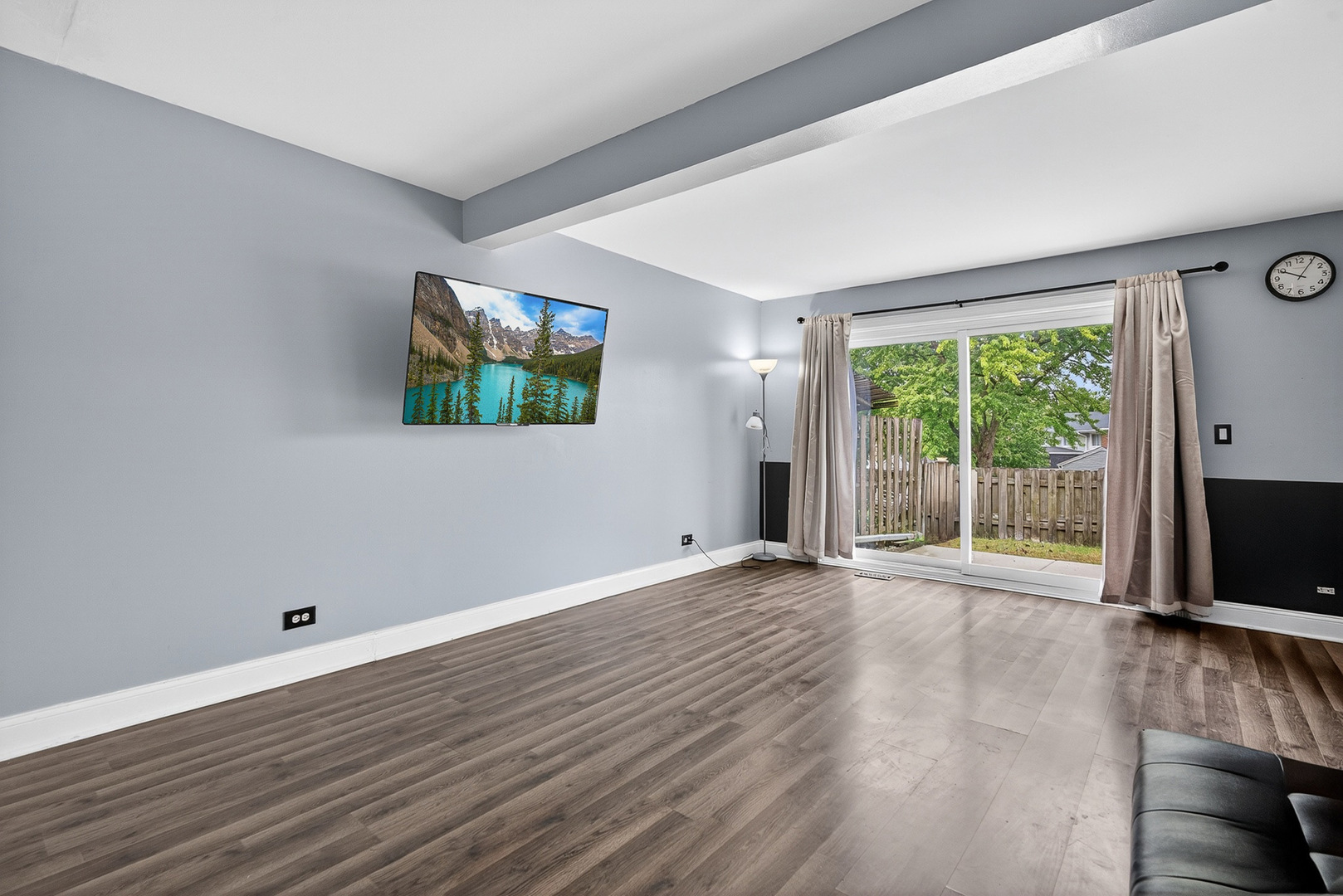 535 Jordan Way Bolingbrook, IL 60440 - Photo 7 of 35 a view of empty room with wooden floor and fan