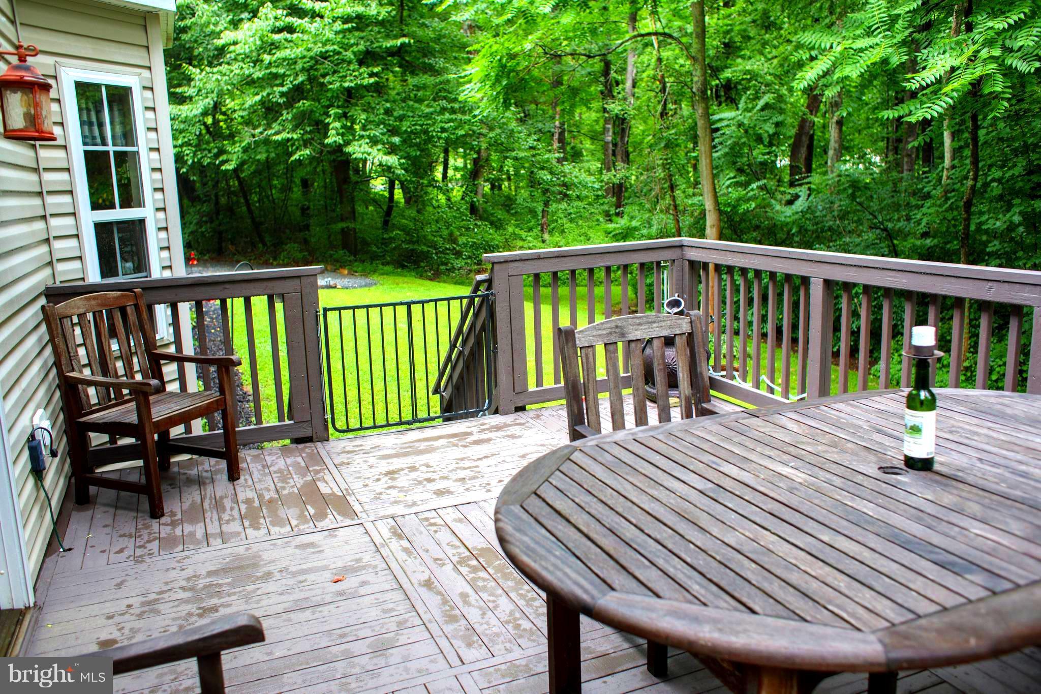 9369 Springs Road Warrenton, VA 20186 - Photo 17 of 25 View of back yard from deck